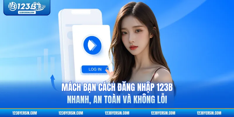 Mách Bạn Cách Đăng Nhập 123B Nhanh, An Toàn Và Không Lỗi